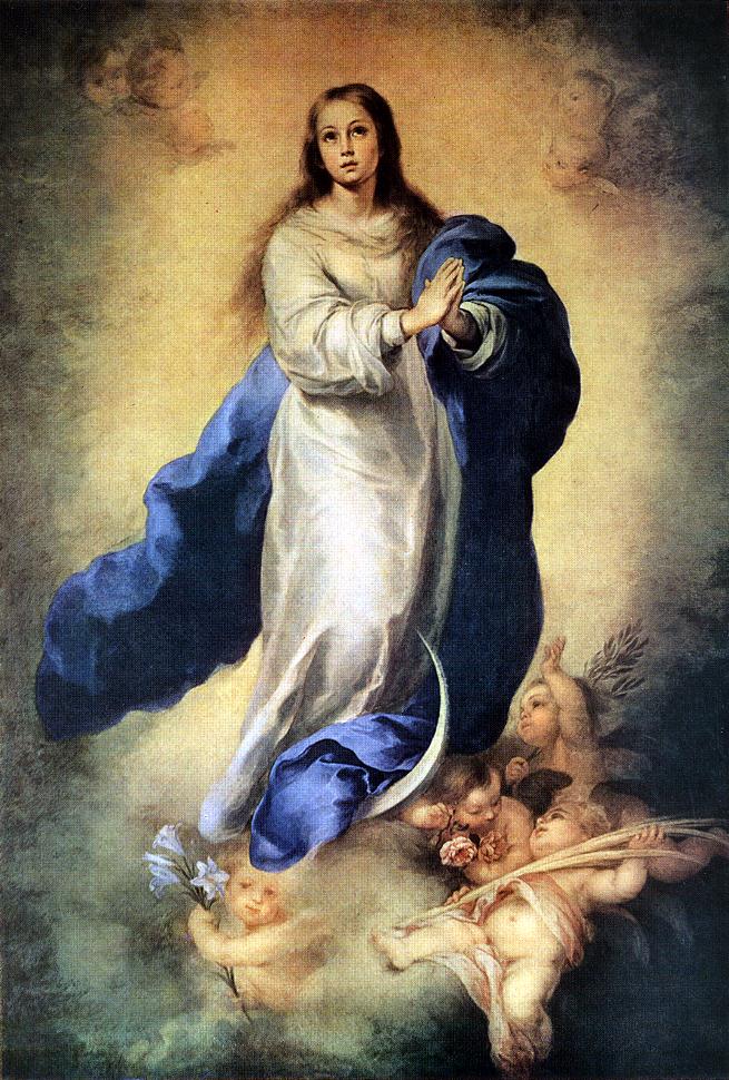 Immaculate Conception by MURILLO, Bartolomé Esteban