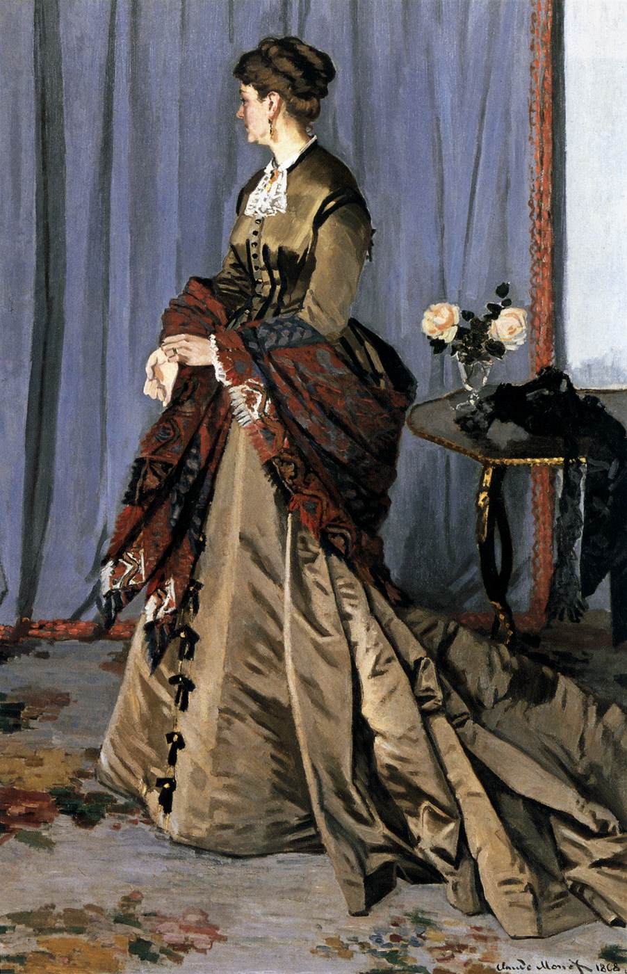 Madame Louis Joachim Gaudibert by MONET, Claude