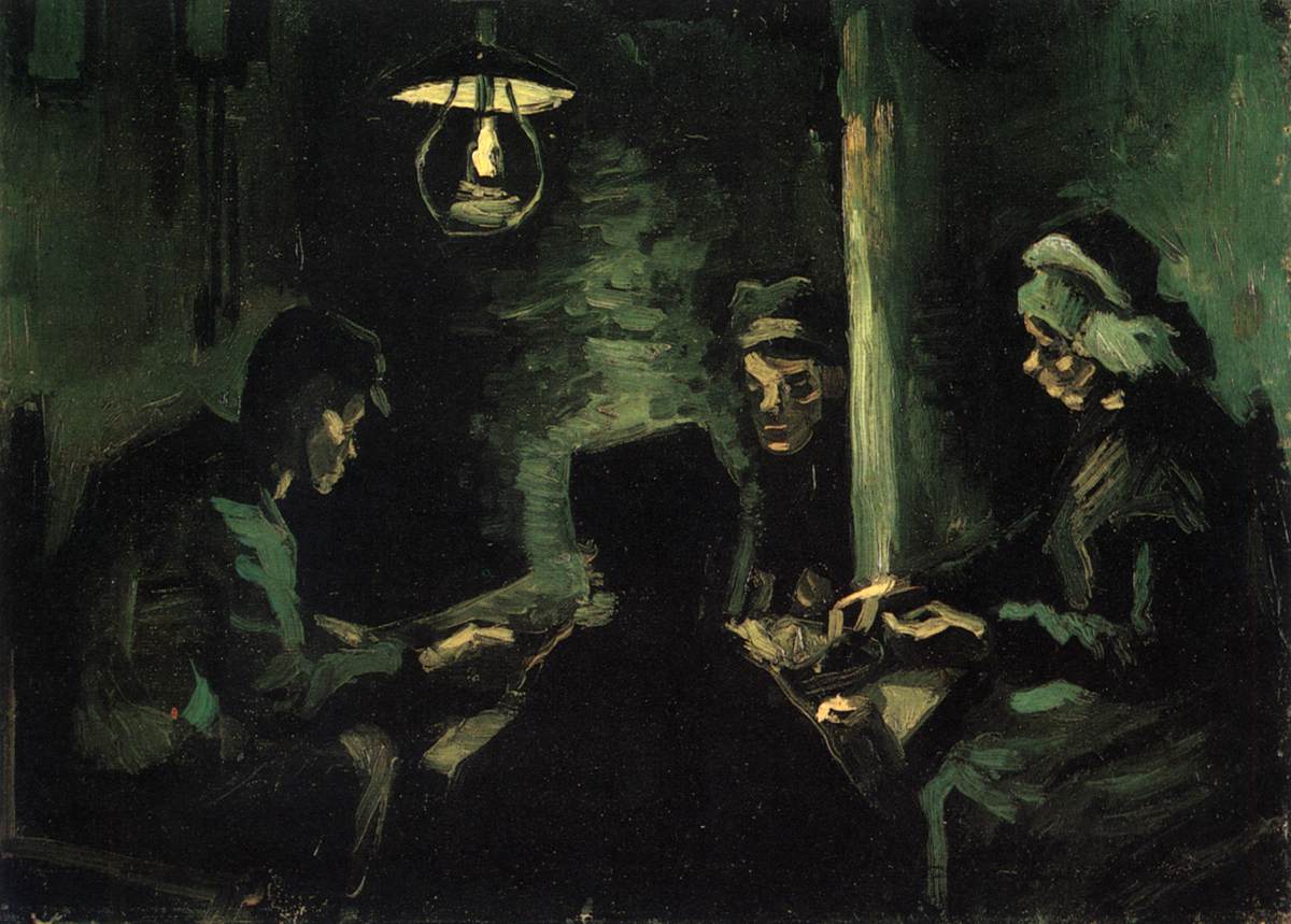 Four Peasants at a Meal by