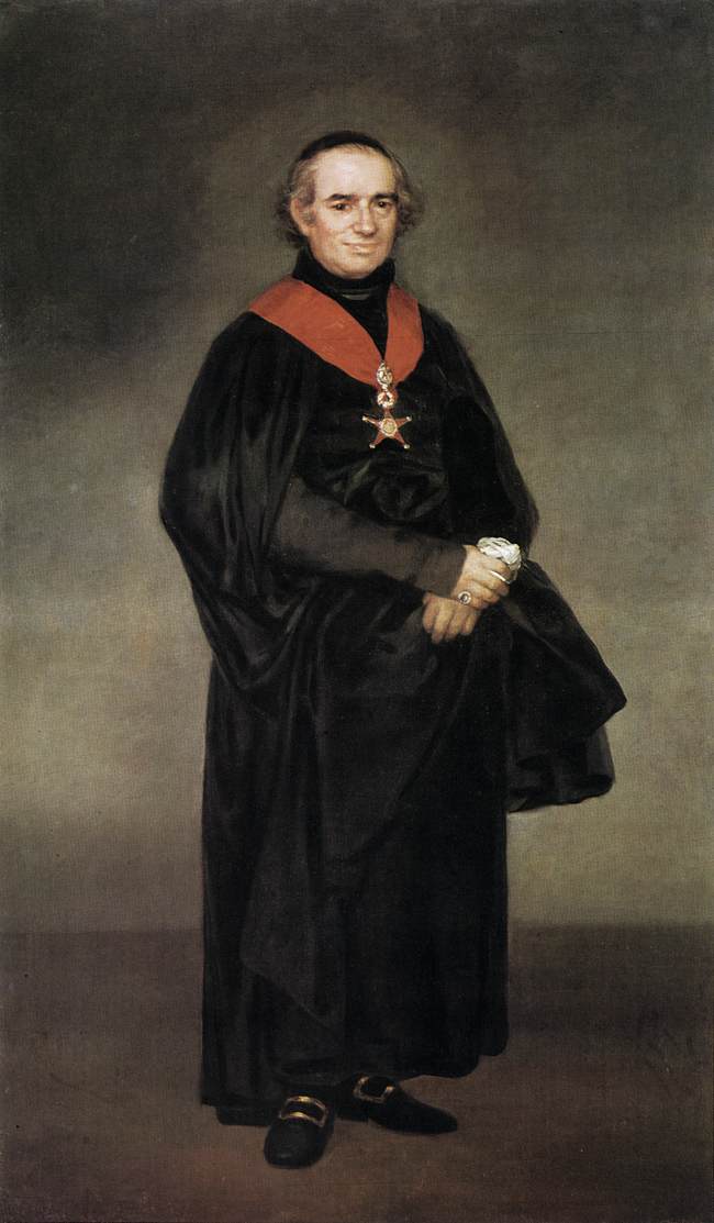 Juan Antonio Llorente by GOYA Y LUCIENTES, Francisco de