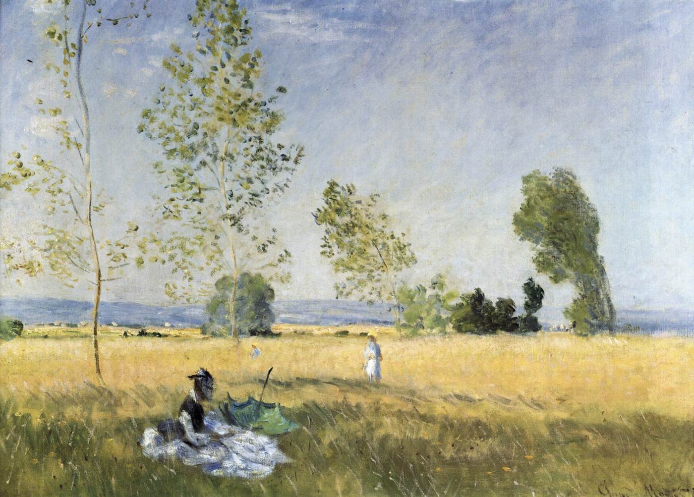 Fields of Bezons by MONET, Claude