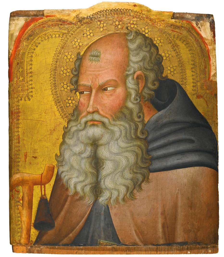 St Anthony Abbot by BARTOLO DI FREDI