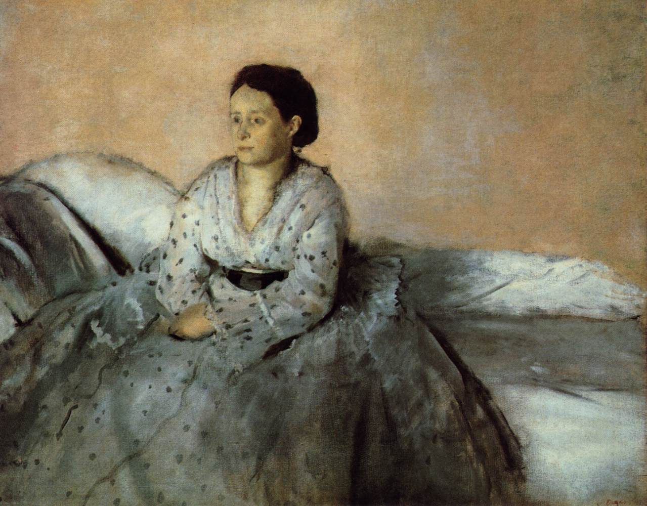 Madame René de Gas, née Estelle Muston by DEGAS, Edgar