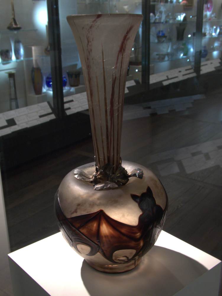 "Crépuscule" (Dusk) vase" by WOLFERS, Philippe