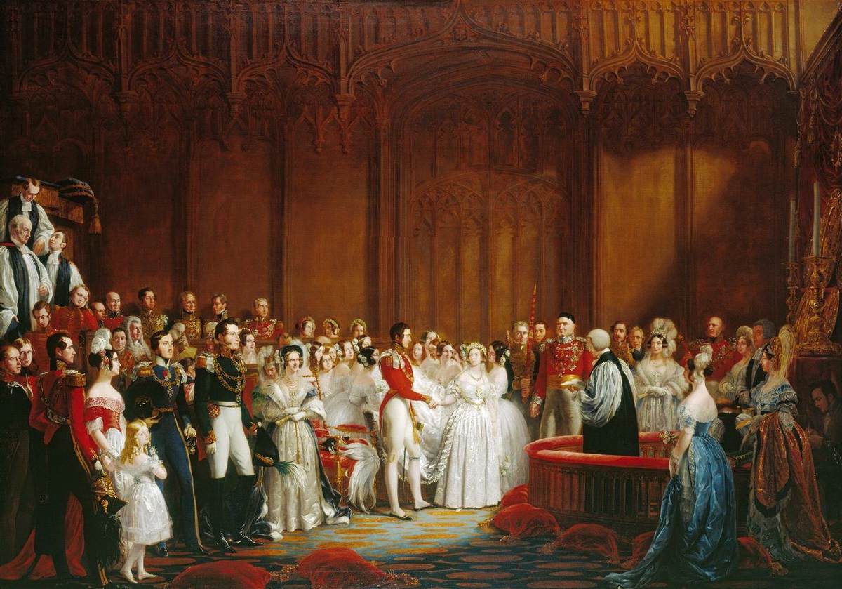 The Marriage of Queen Victoria, 10 February 1840 by