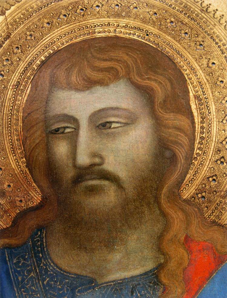 Sts John the Baptist, John the Evangelist and James (detail) by