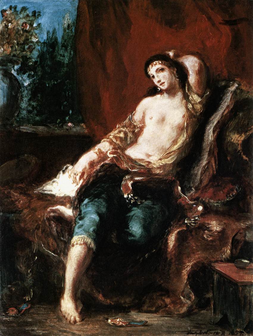 Odalisque by DELACROIX, Eugène