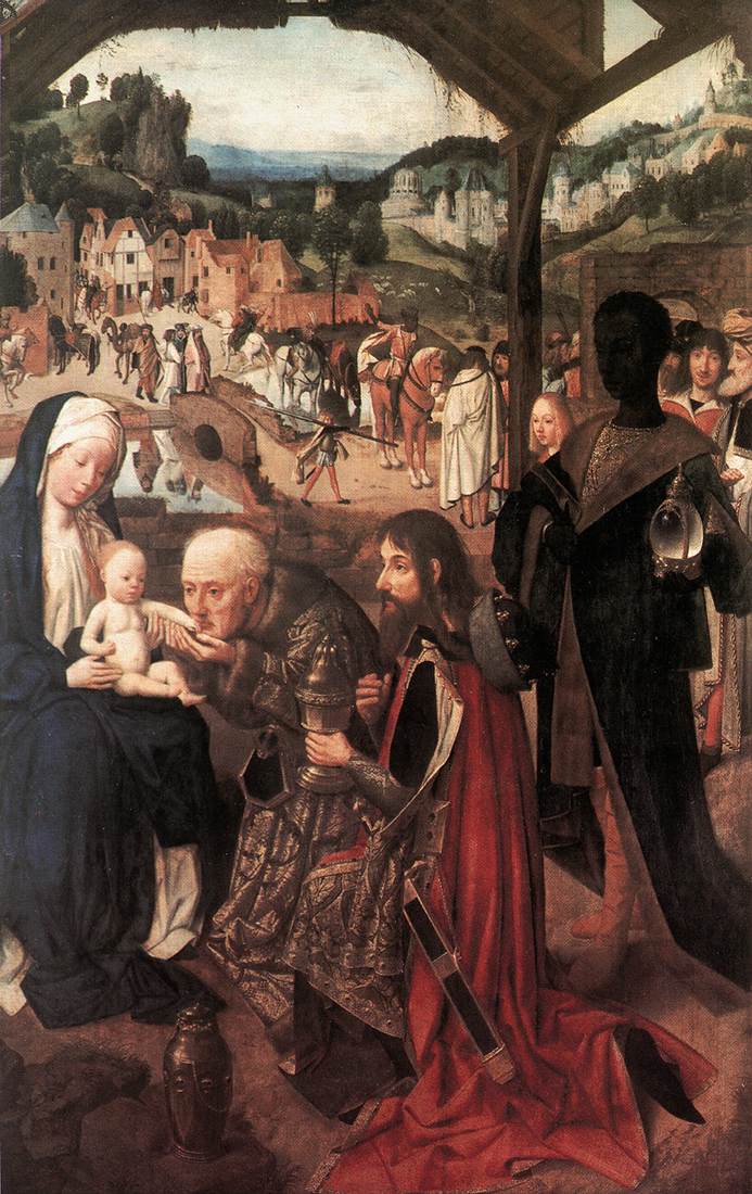 Adoration of the Magi by GEERTGEN tot Sint Jans