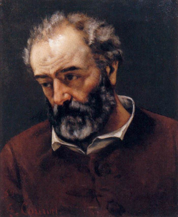 Portrait of Chenavard by COURBET, Gustave