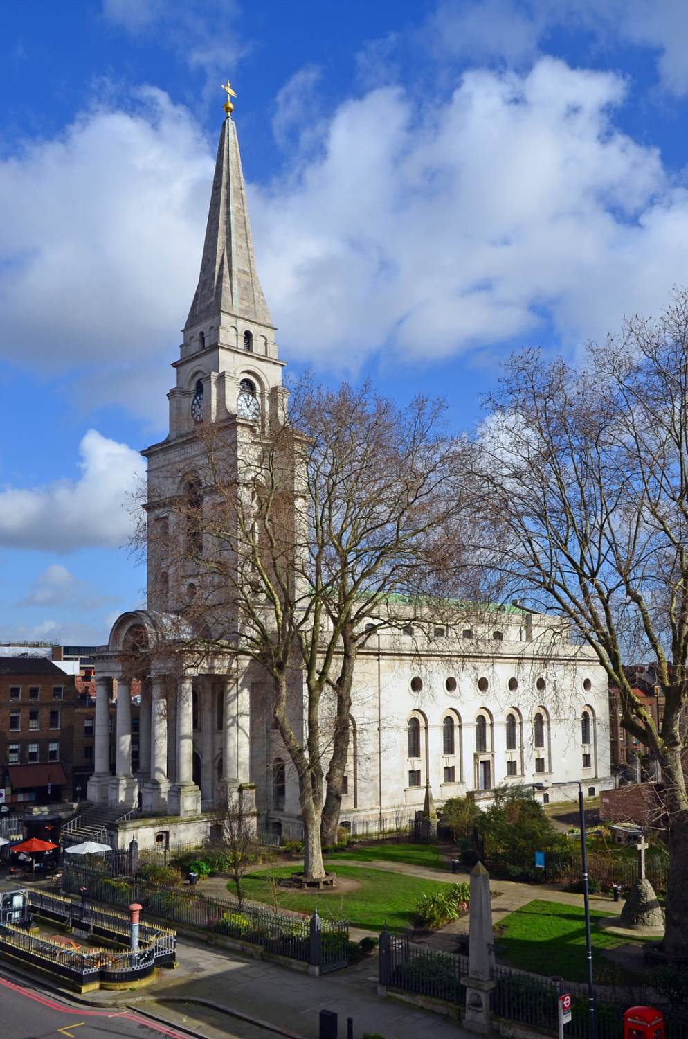 Exterior view by HAWKSMOOR, Nicholas