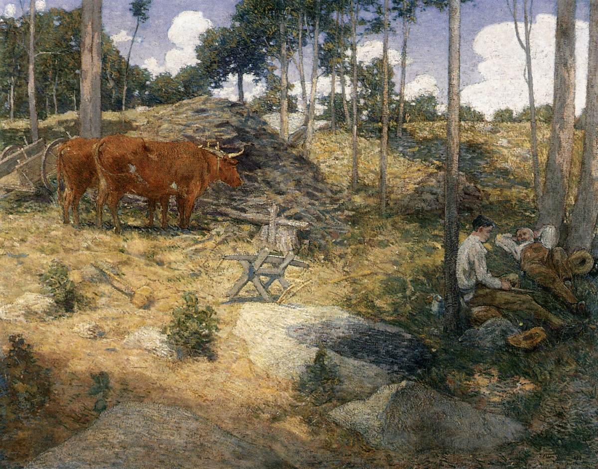 Midday Rest in New England by WEIR, Julian Alden