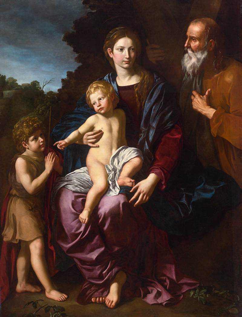 Holy Family with the Young St John the Baptist by