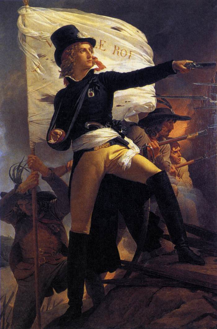 Henri de la Rochejaquelin by GUÉRIN, Pierre-Narcisse