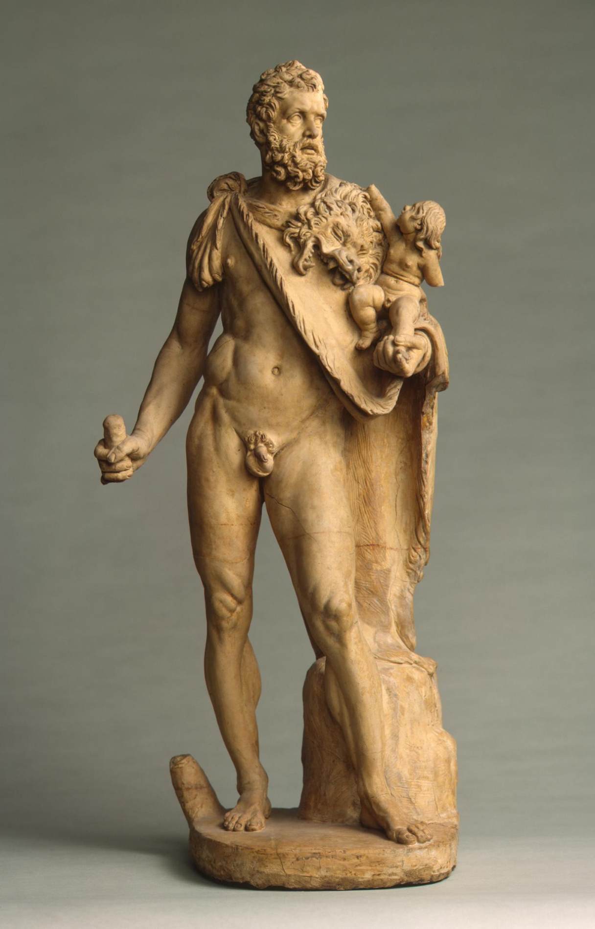 Hercules with the Infant Telephus by MADERNO, Stefano