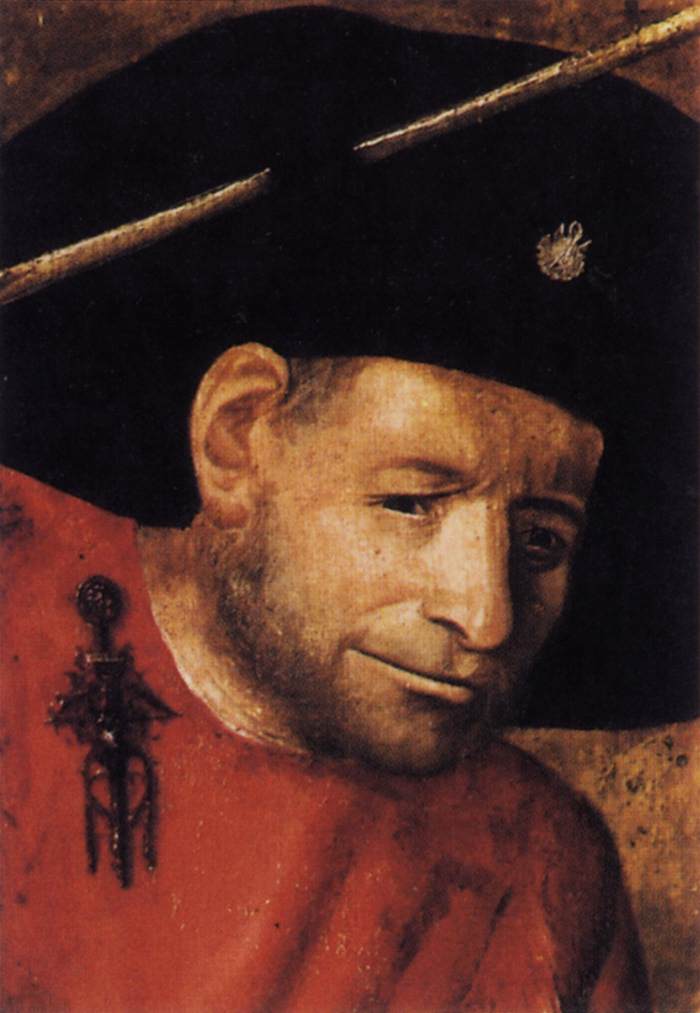 Head of a Halberdier (fragment) by BOSCH, Hieronymus