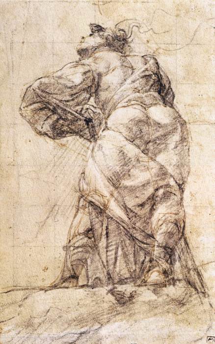 Study of a Prophet by LOMAZZO, Giovan Paolo