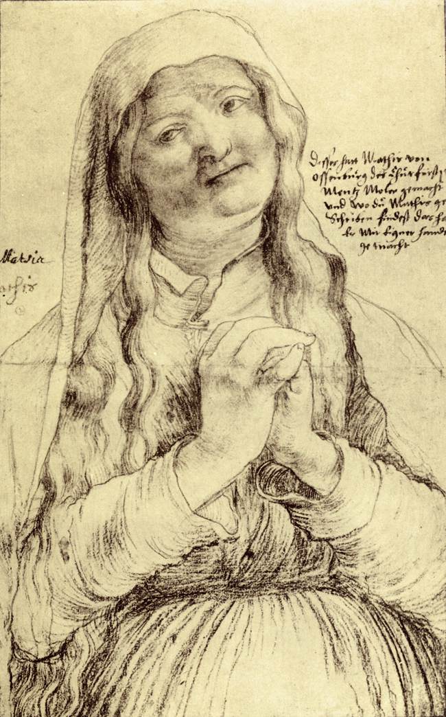 Praying Woman by GRÜNEWALD, Matthias