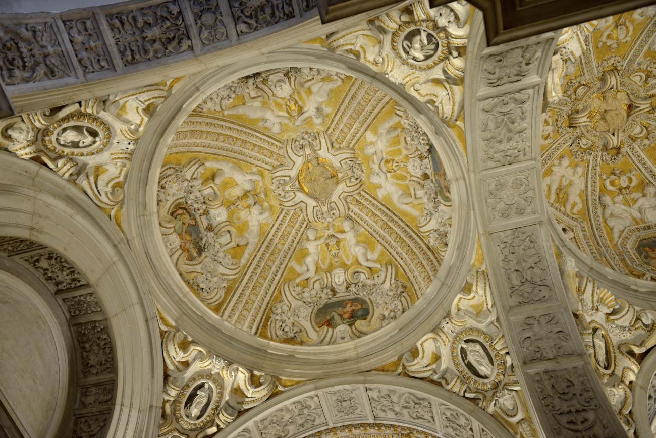 Vault of the staircase (detail) by VITTORIA, Alessandro