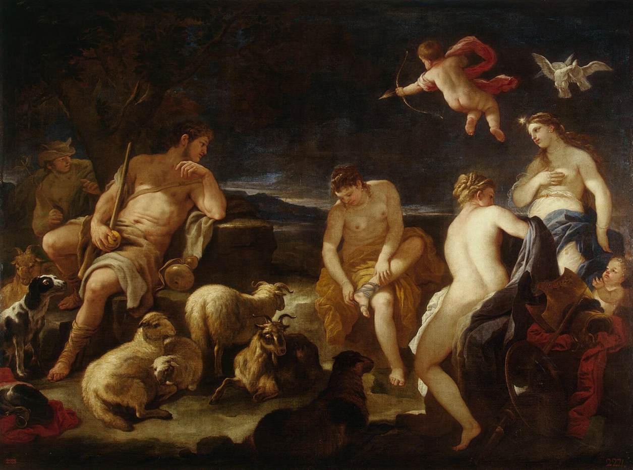 Judgment of Paris by GIORDANO, Luca