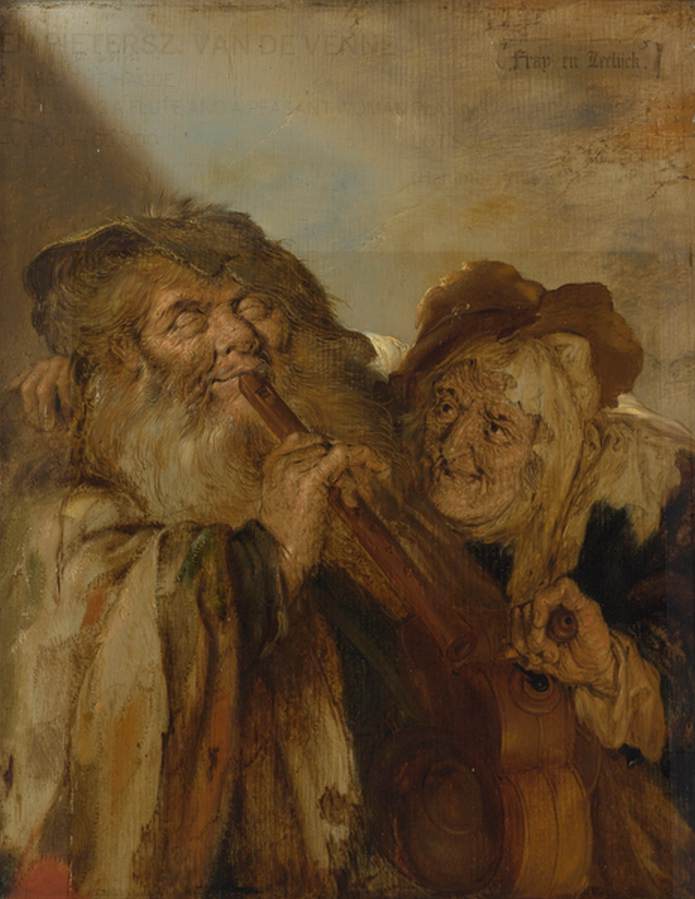 Fray en Leelijck (Beautiful and Ugly) by VENNE, Adriaen Pietersz. van de