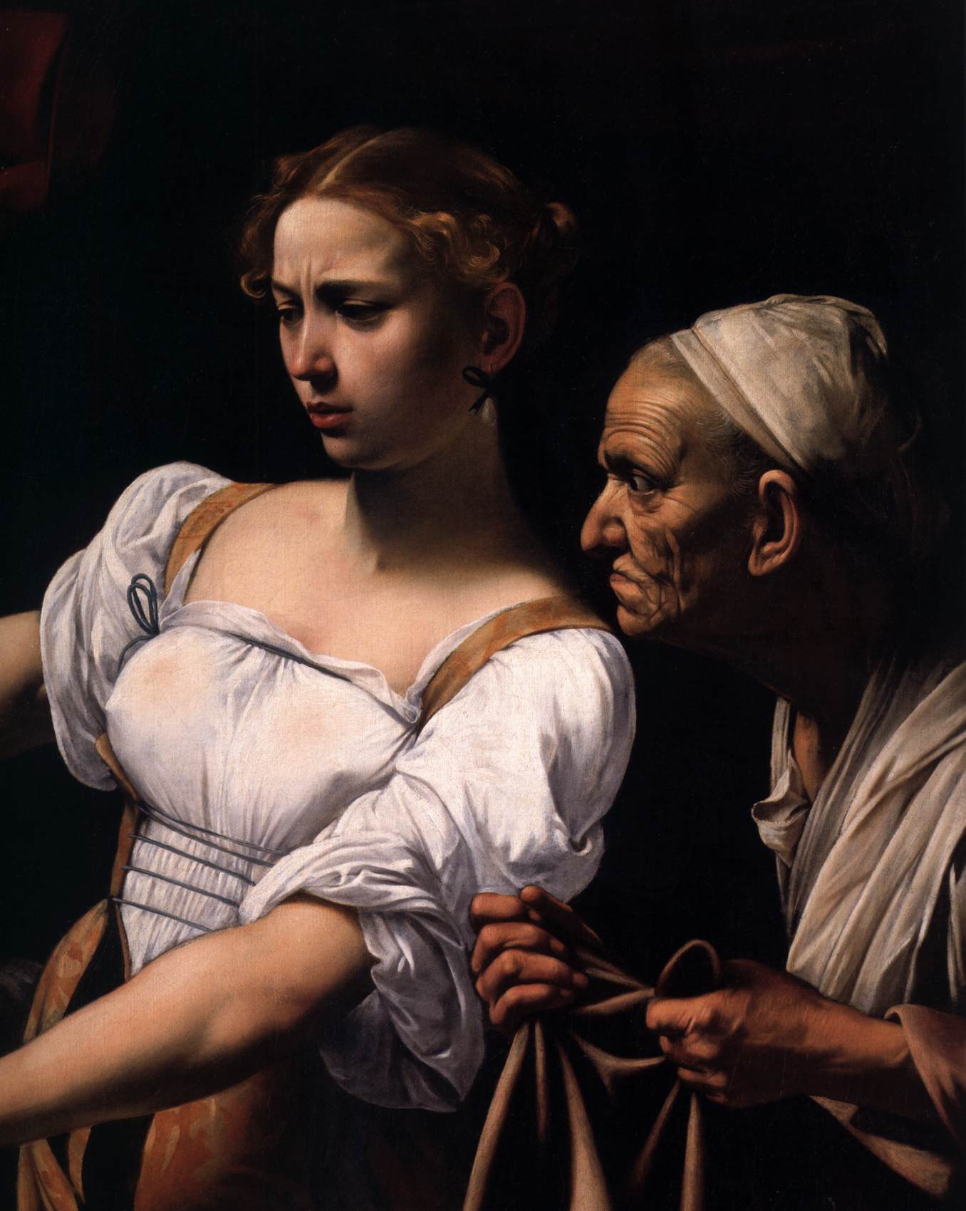 Judith Beheading Holofernes (detail) by