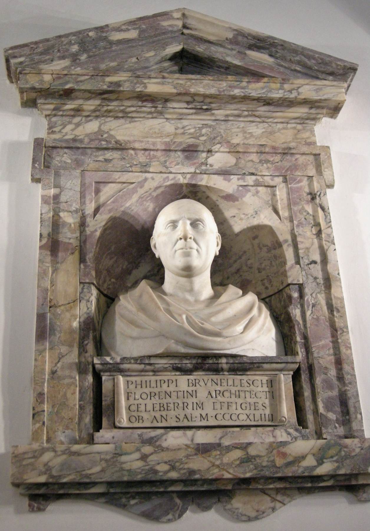 Bust of Brunelleschi by