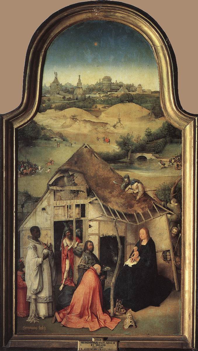 Adoration of the Magi (central panel) by