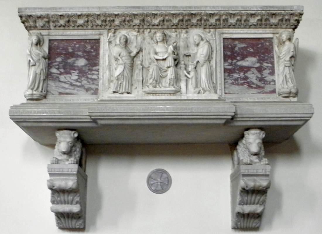 Funerary Monument of Marsilio da Carrara by SANTI, Andriolo di Pagano de'