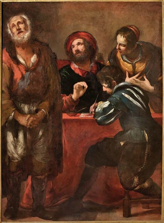 Denial of St Peter by BORZONE, Luciano