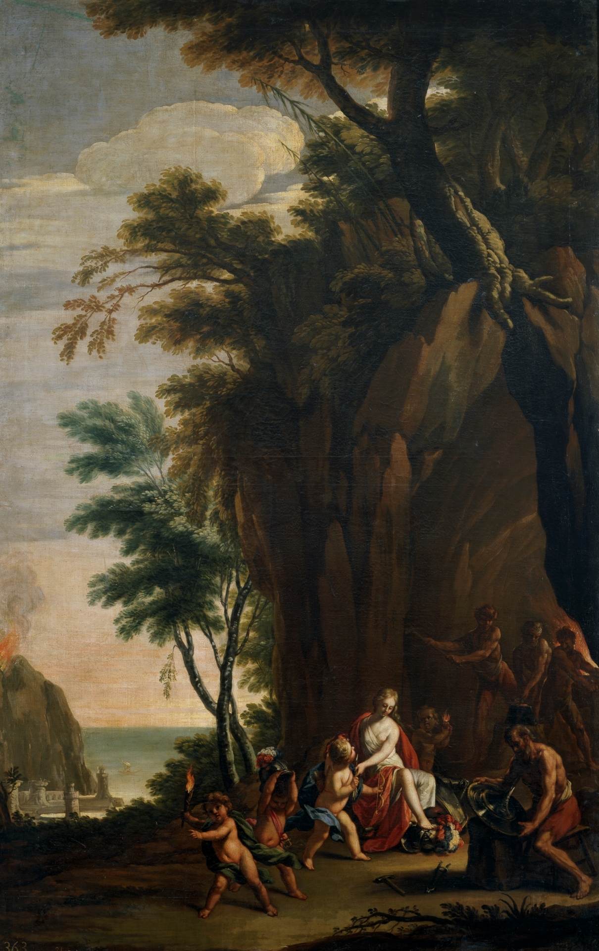 Allegory of Fire by PALOMINO, Acislo Antonio