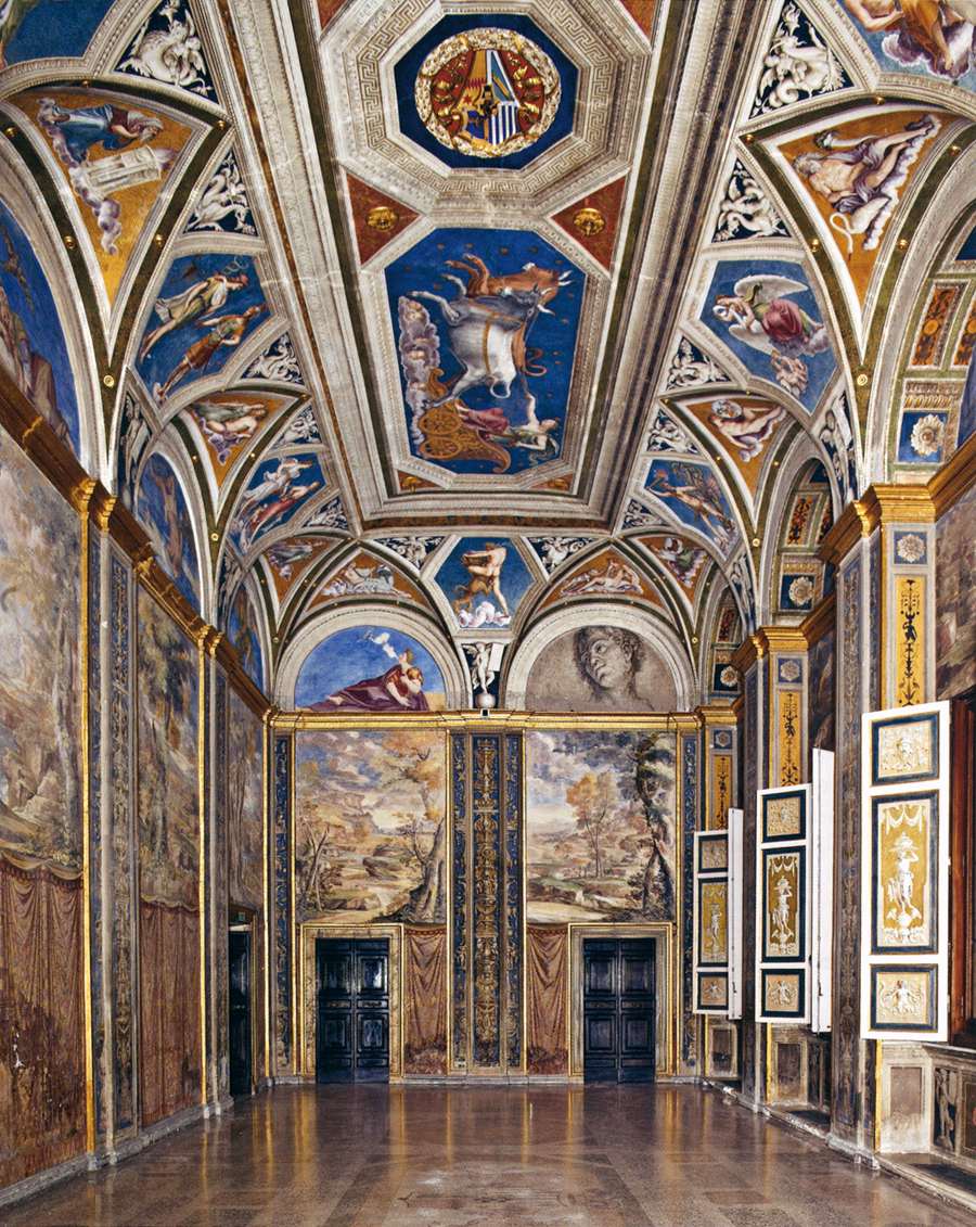 View of the Loggia di Galatea by