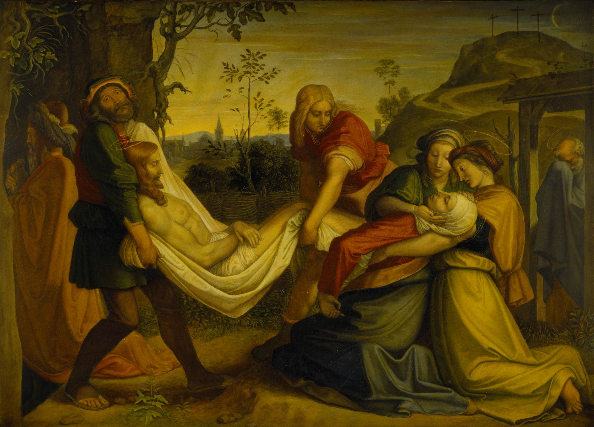 The Entombment of Christ by CORNELIUS, Peter