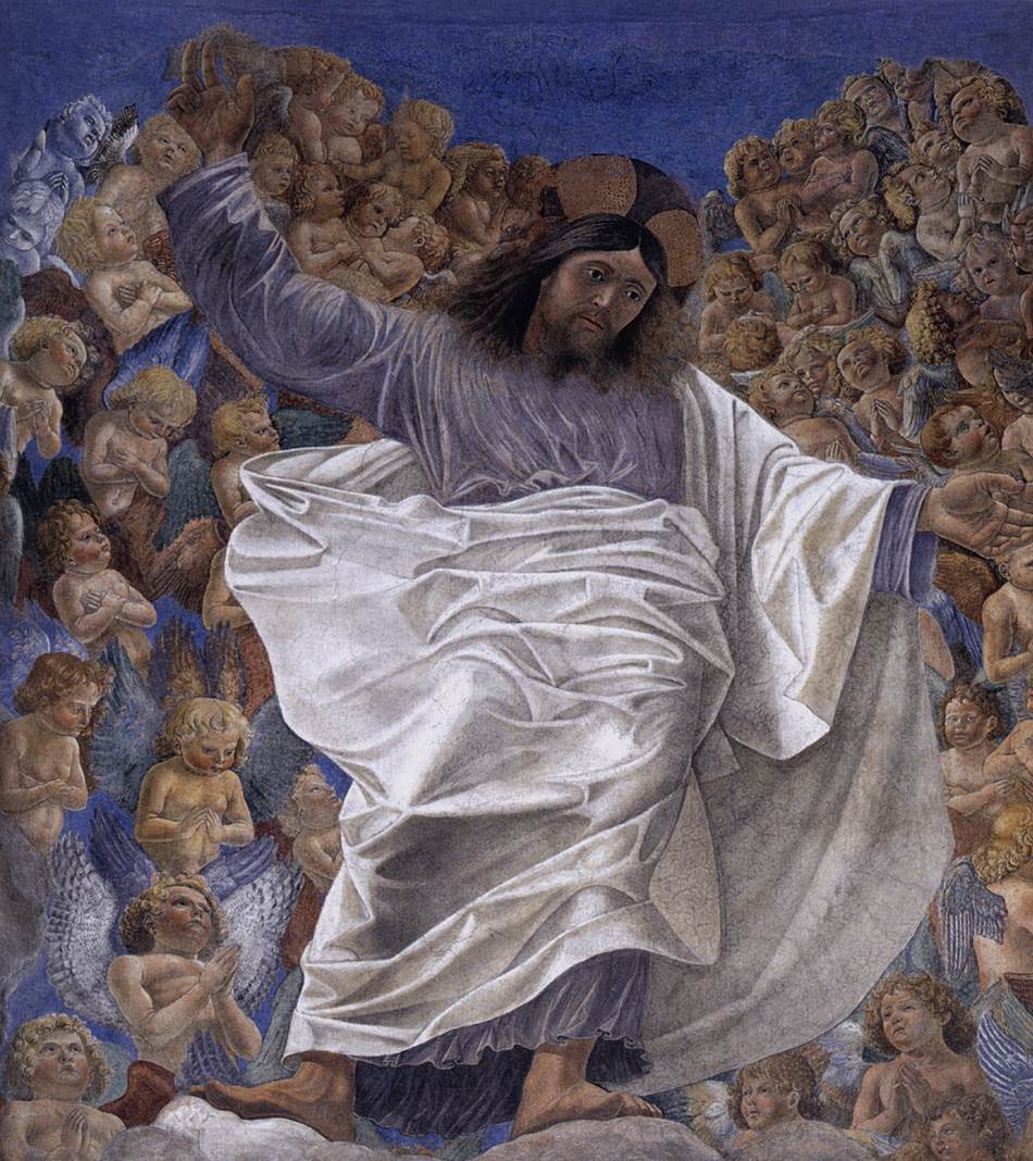 Triumphant Christ by MELOZZO DA FORLI