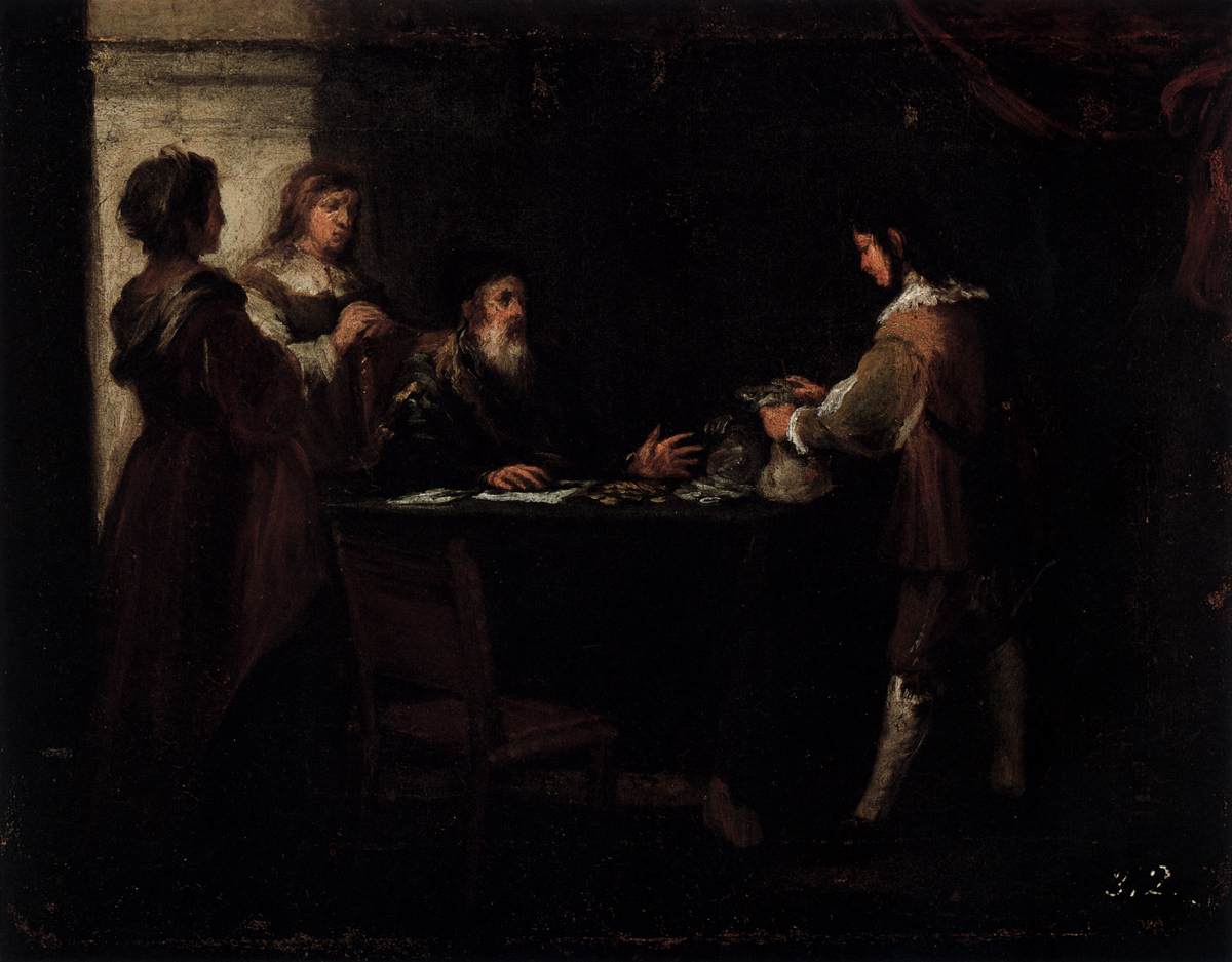 The Prodigal Son Receives His Rightful Inheritance by MURILLO, Bartolomé Esteban