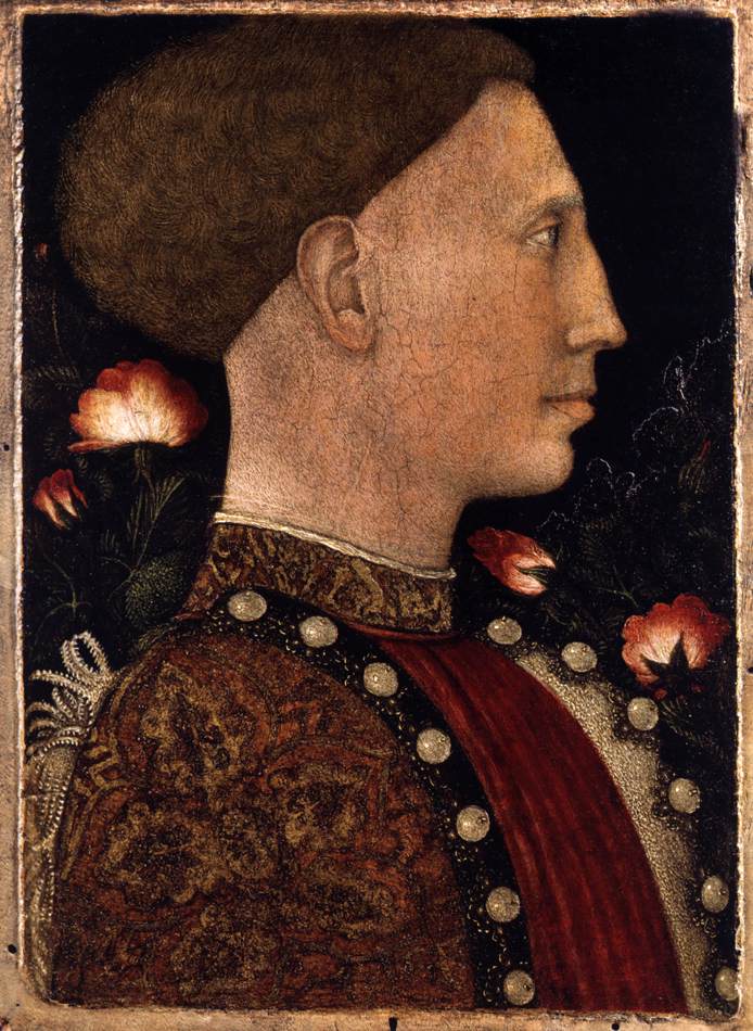 Portrait of Leonello d’Este by