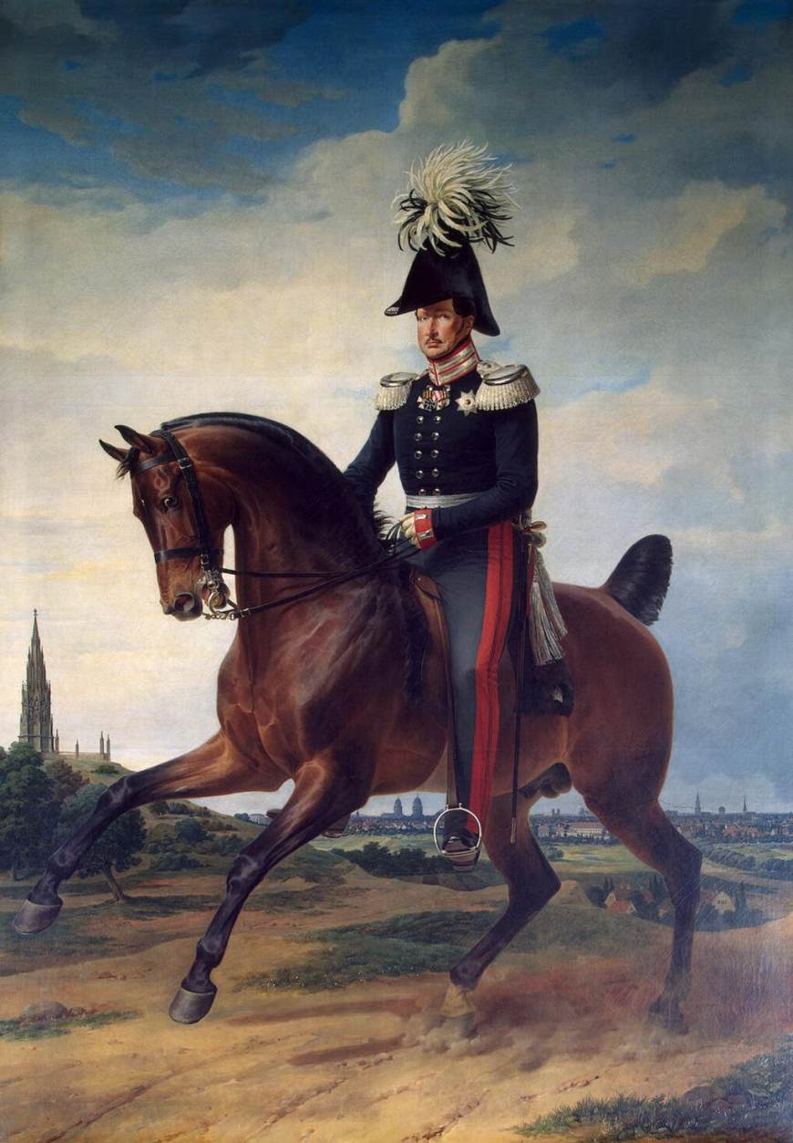 Equestrian Portrait of Frederick William III by