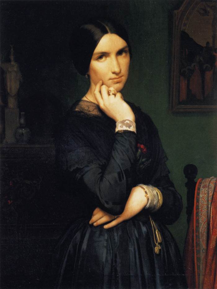 Portrait of Madame Flandrin by