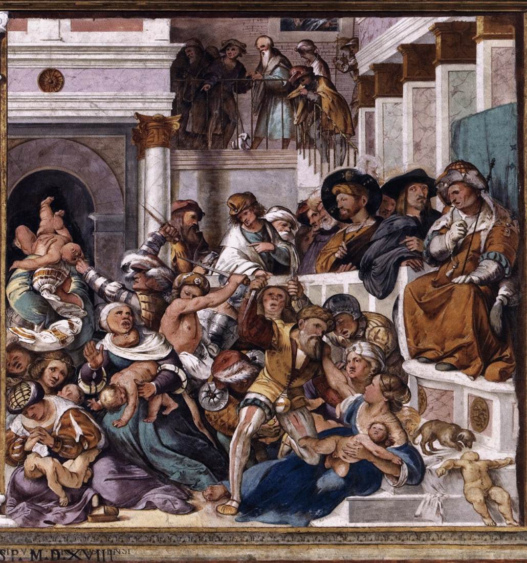 Massacre of the Innocents by MELONE, Altobello