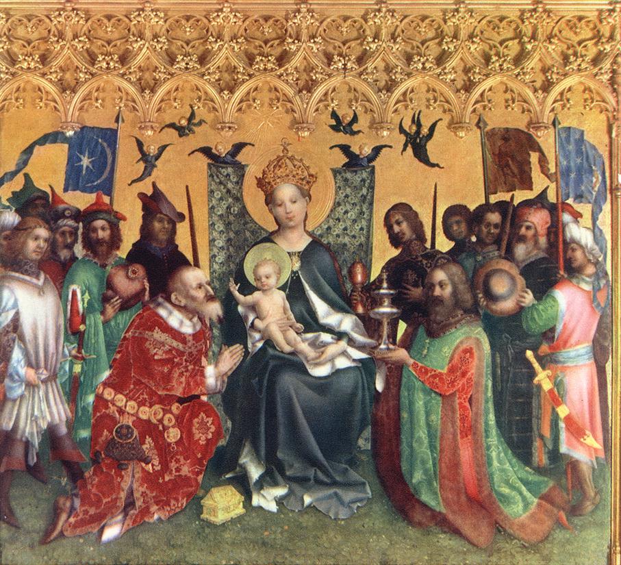 Adoration of the Magi by LOCHNER, Stefan