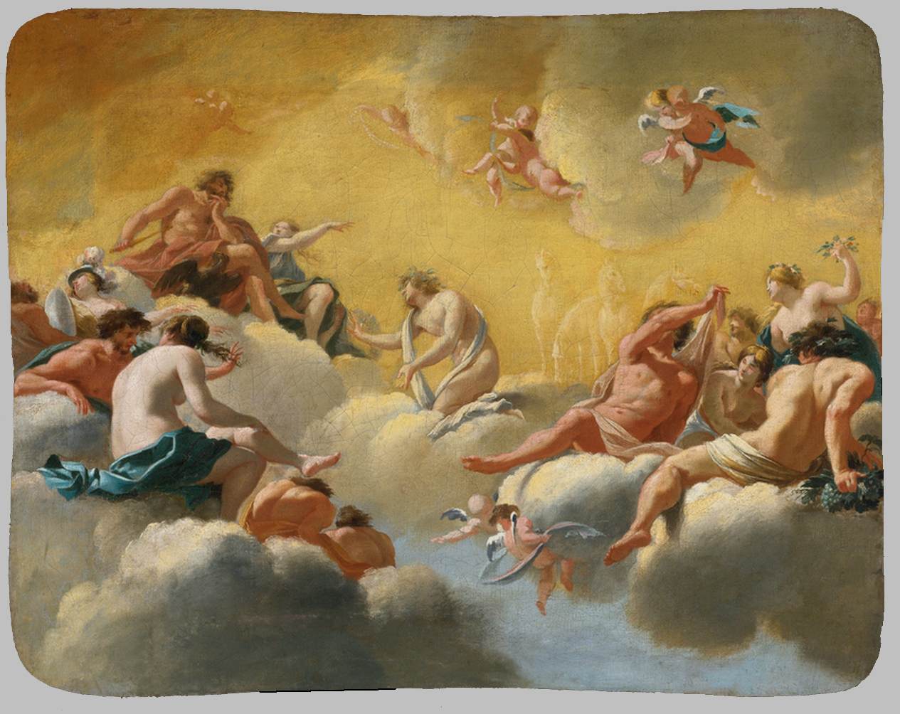 Assembly of the Gods by VOUET, Simon