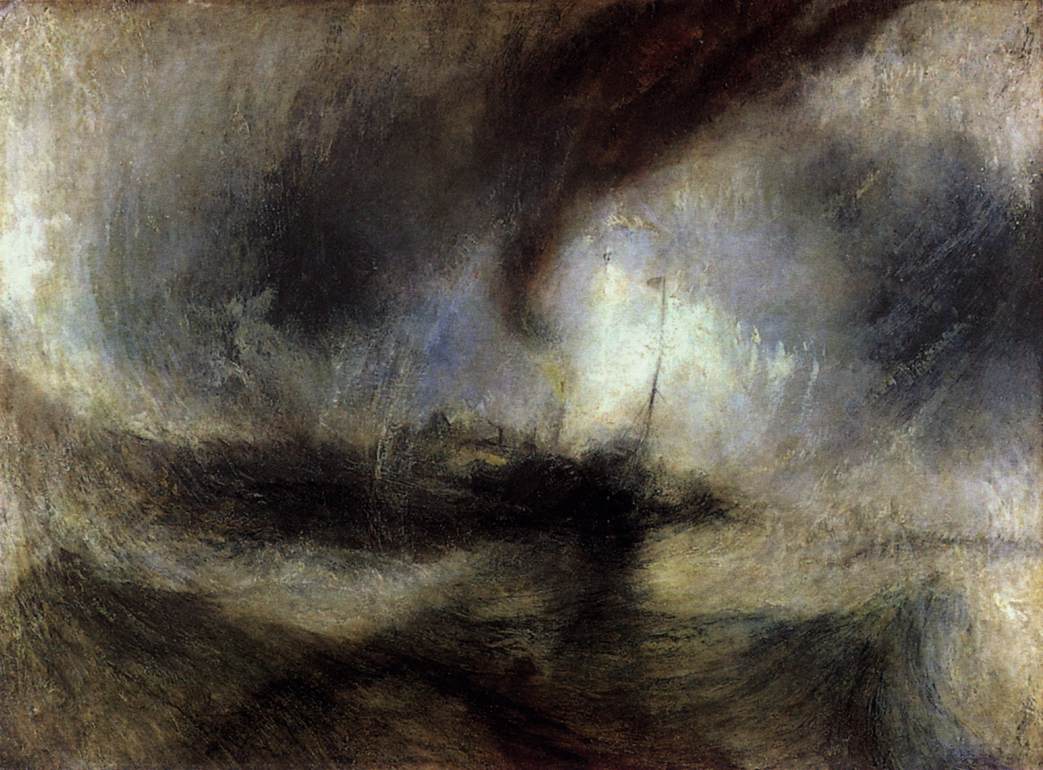 Snow Storm: Steam-Boat off a Harbour's Mouth by TURNER, Joseph Mallord William