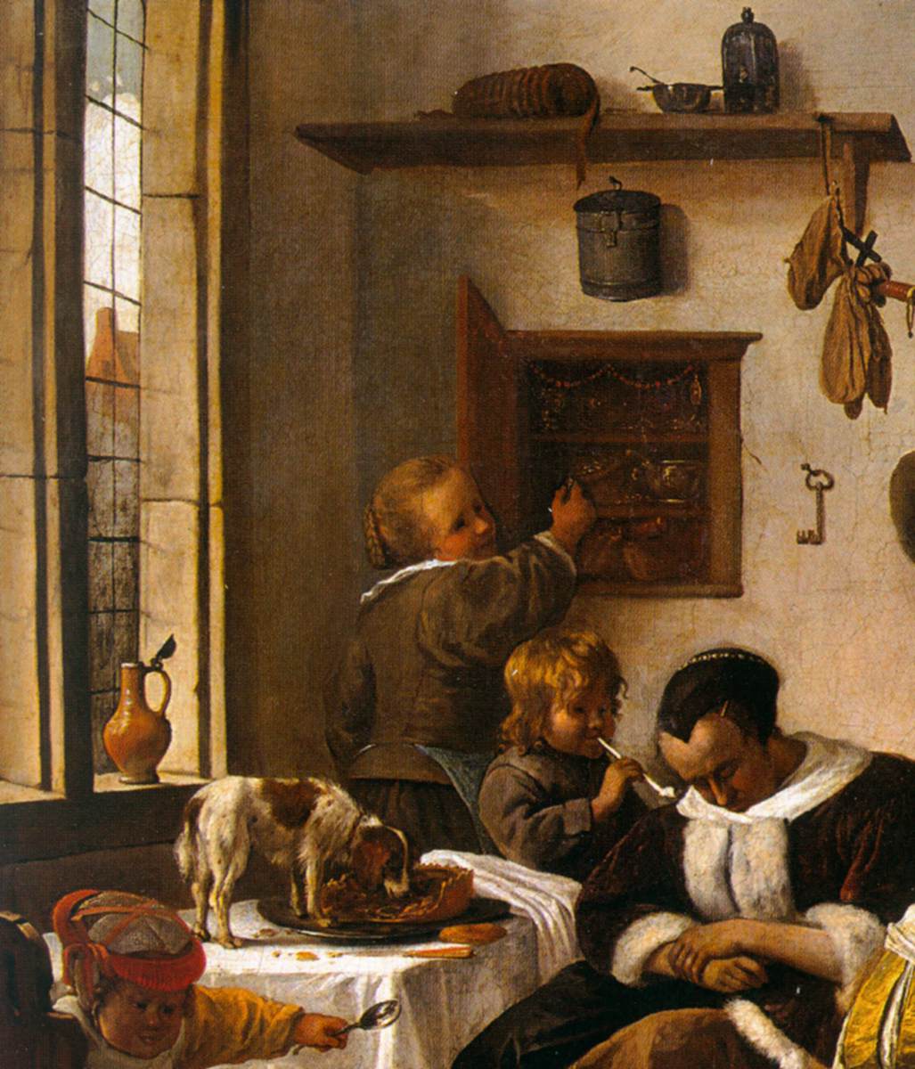 In Luxury, Beware (detail) by STEEN, Jan