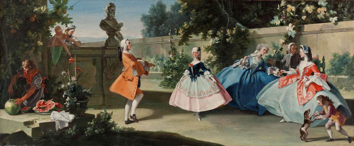 Dance in a Garden by FALCIATORE, Filippo