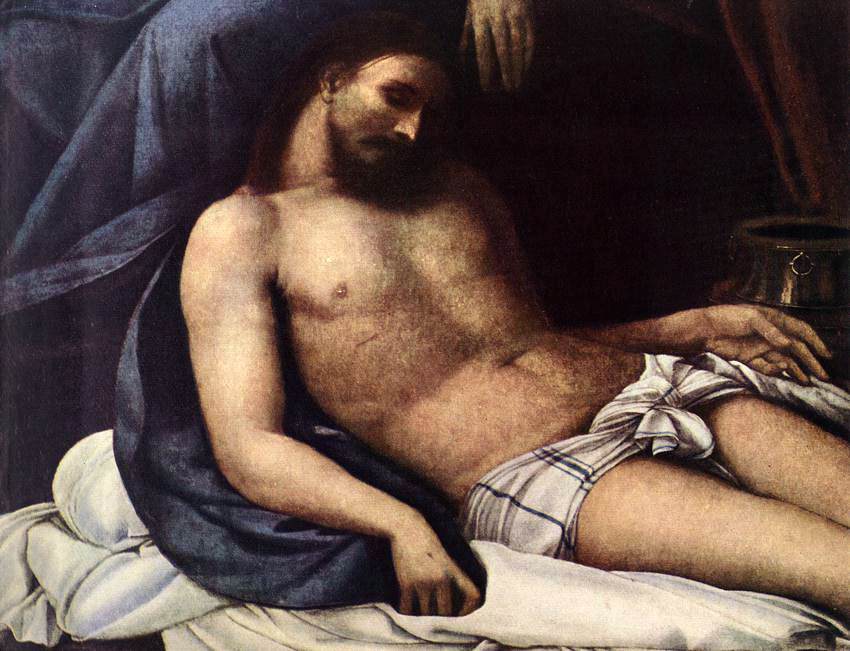 Lamentation of Christ (detail) by