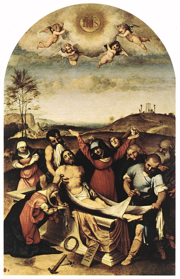 Entombment of Christ by LOTTO, Lorenzo