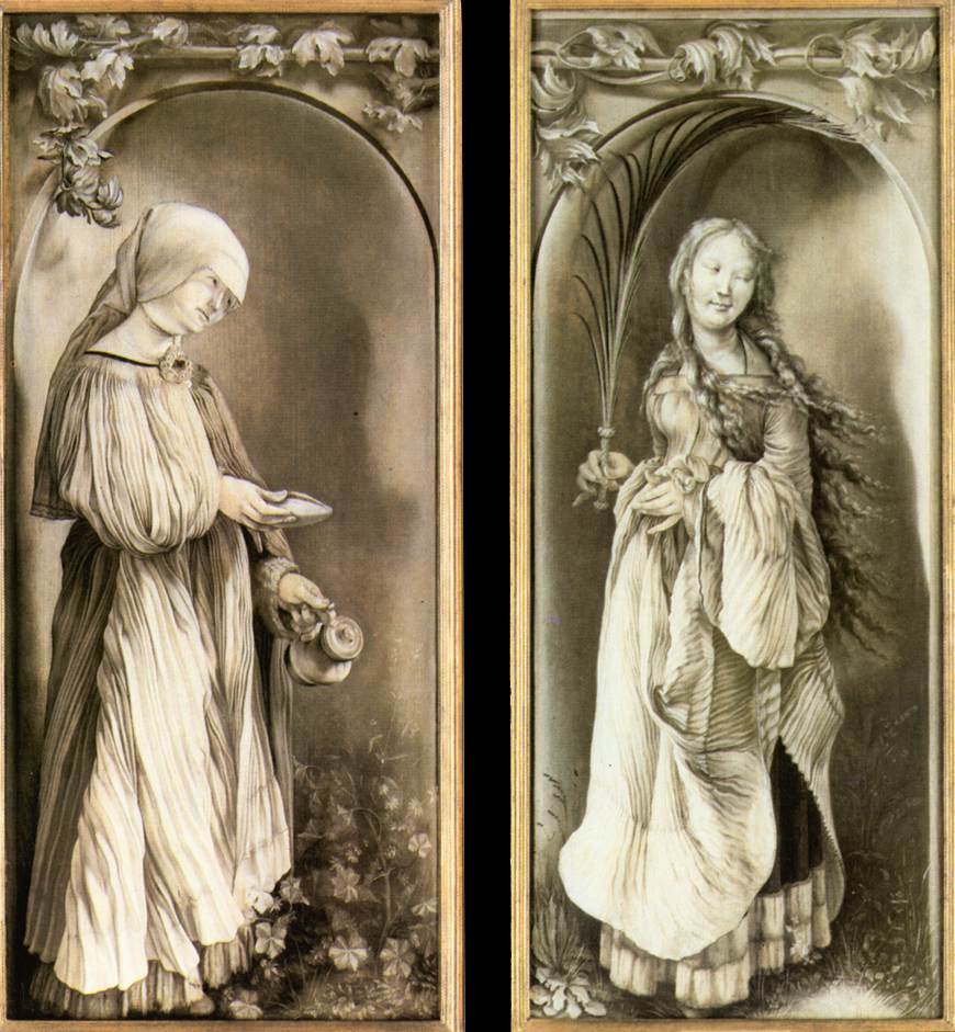 St Elizabeth and a Saint Woman with Palm by