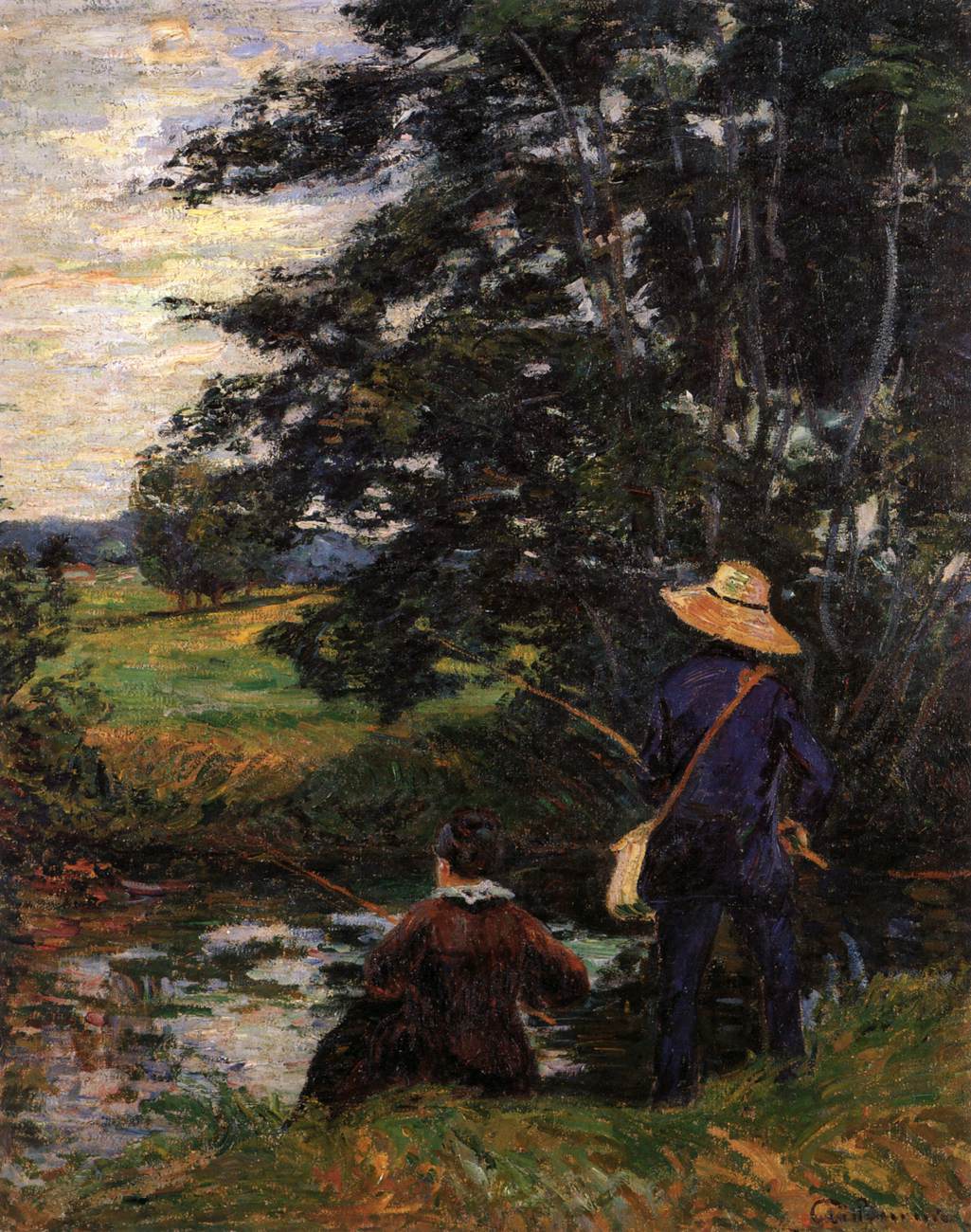 The Fishermen by GUILLAUMIN, Armand