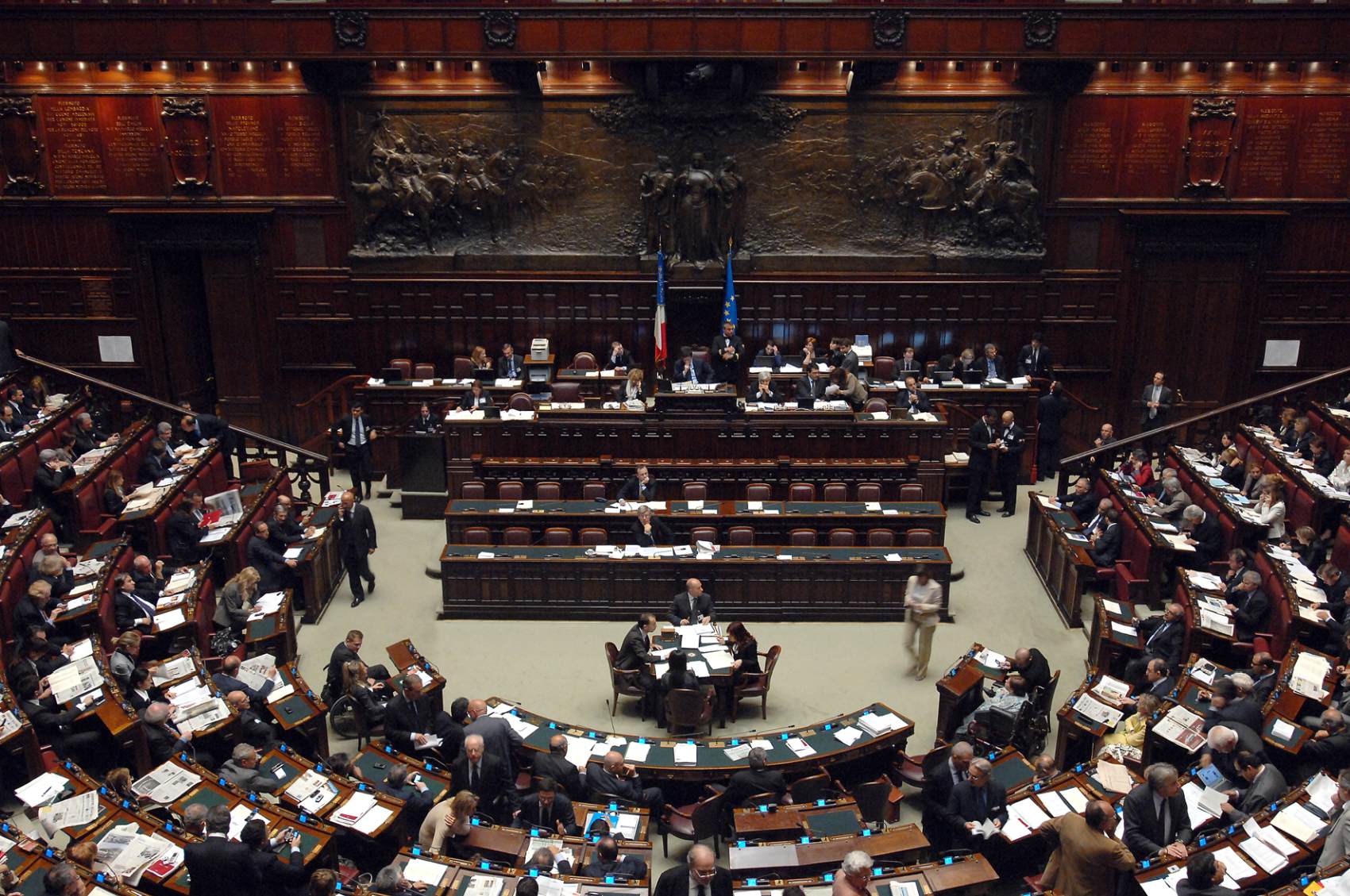 Palazzo Montecitorio: interior by