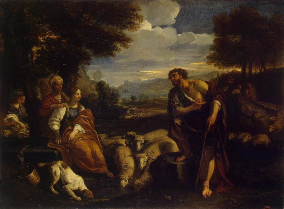 Jacob Meeting Rachel by MOLA, Pier Francesco