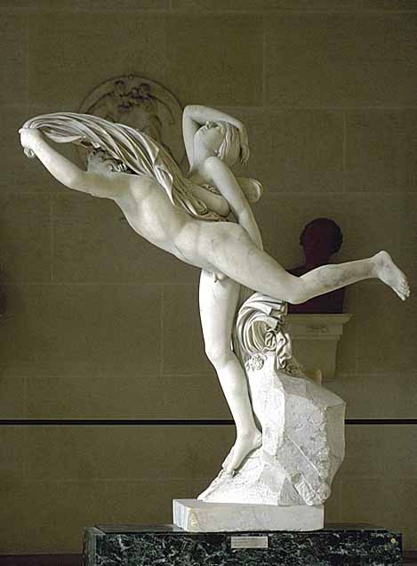 Zephyr and Psyche by RUXTHIEL, Henri-Joseph